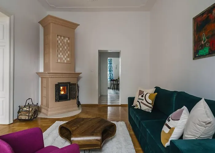 Stylowy Apartament W Centrum Piecowy Zakatek