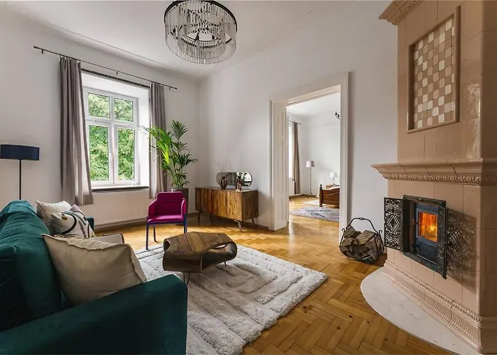 Stylowy Apartament W Centrum Piecowy Zakatek